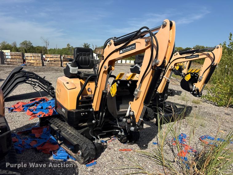 image for item ET0425 2024 Erie EM15 mini excavator
