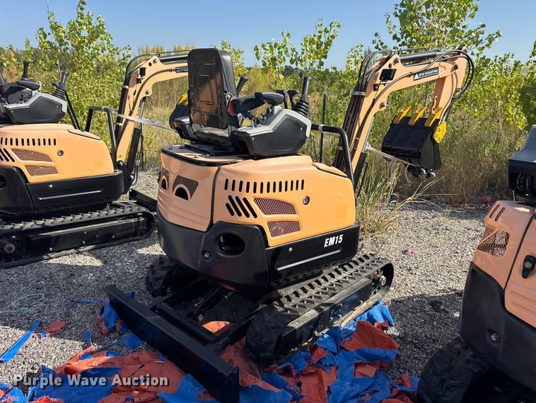 image for item ET0425 2024 Erie EM15 mini excavator