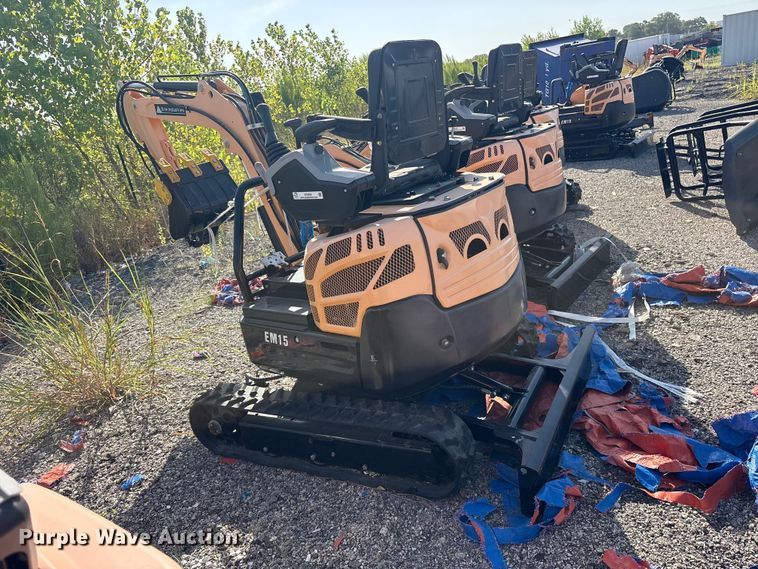 image for item ET0425 2024 Erie EM15 mini excavator