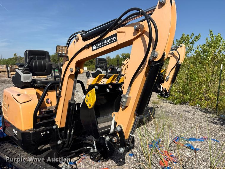 image for item ET0425 2024 Erie EM15 mini excavator