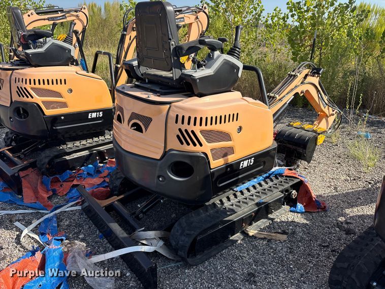 image for item ET0426 2024 Erie EM15 mini excavator
