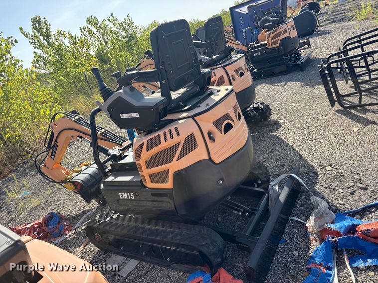 image for item ET0426 2024 Erie EM15 mini excavator