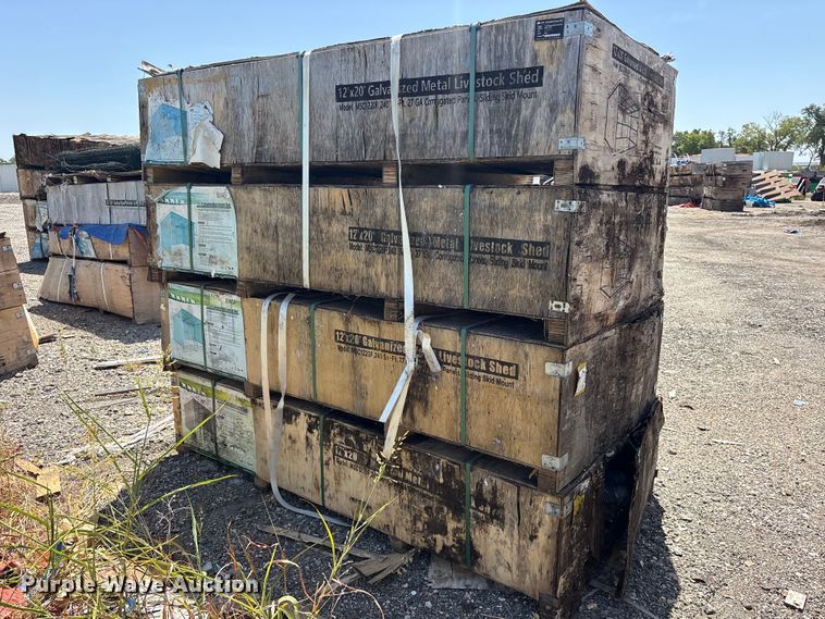 image for item ET0468 (4) 2024 Valley Pioneer MSC1220F livestock sheds