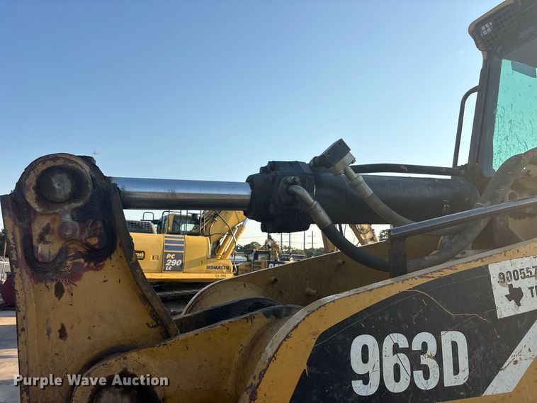 image for item ET0485 2007 Caterpillar 963D track loader