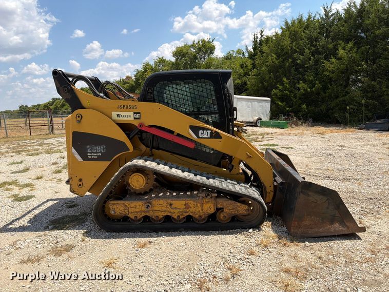 image for item EU5894 2009 Caterpillar 299C tracked skid steer loader