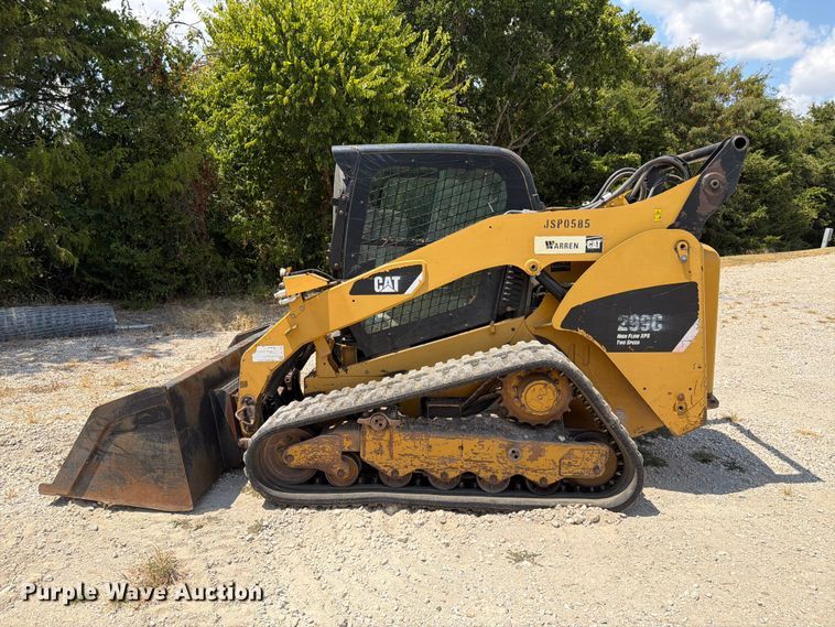 image for item EU5894 2009 Caterpillar 299C tracked skid steer loader