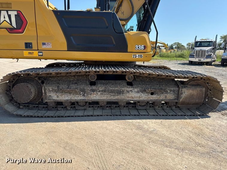 image for item EV6117 2020 Caterpillar 336 excavator