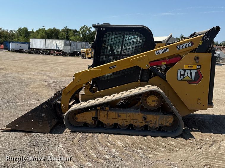 image for item EV6119 2023 Caterpillar 299D3 tracked skid steer loader