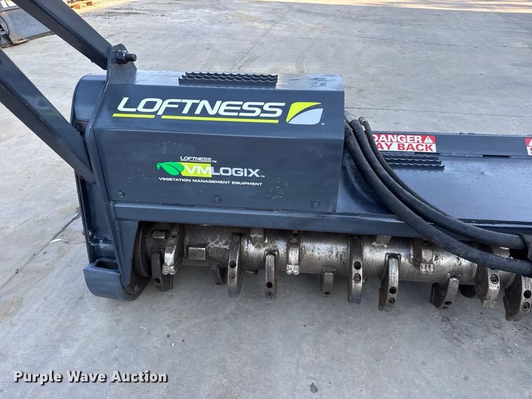 image for item EV6132 Loftness skid steer mulcher