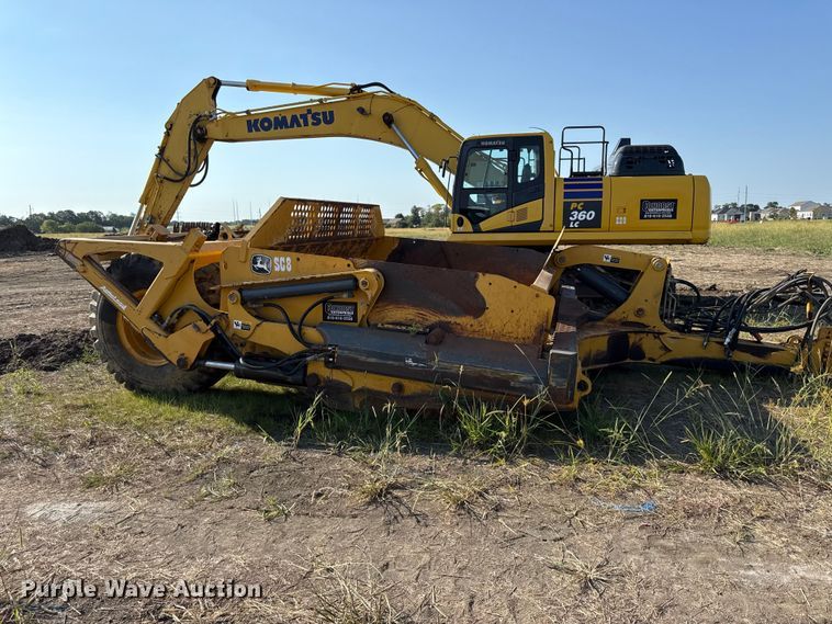 image for item EV6134 2015 John Deere 1812C scraper