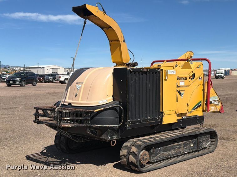 2008 Vermeer BC1400TX tracked wood chipper