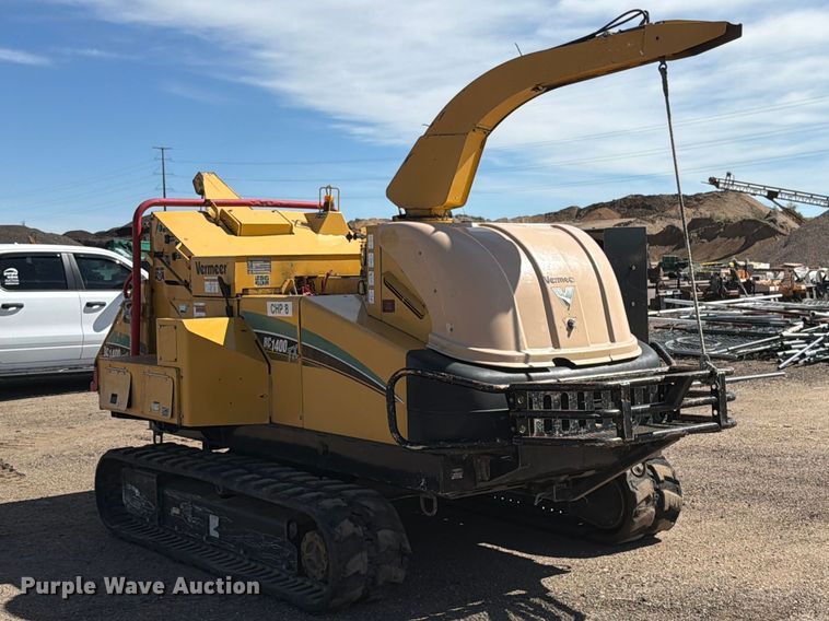 image for item EW1051 2008 Vermeer BC1400TX tracked wood chipper