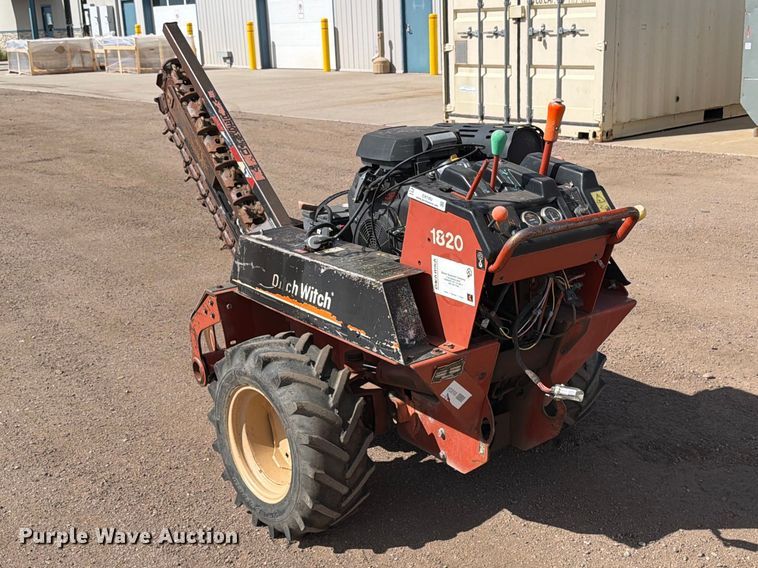 image for item EW1052 2001 Ditch Witch 1820H walk-behind trencher