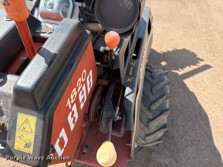 image for item EW1052 2001 Ditch Witch 1820H walk-behind trencher