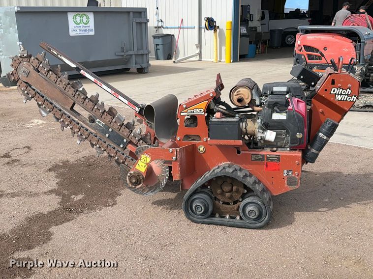 image for item EW1053 2012 Ditch Witch RT20 trencher