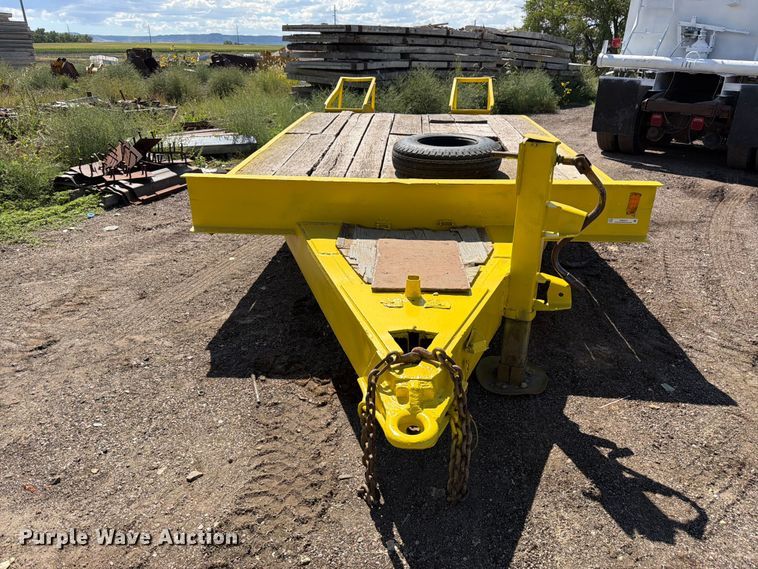 image for item EW2214 2003 Shop built equipment trailer