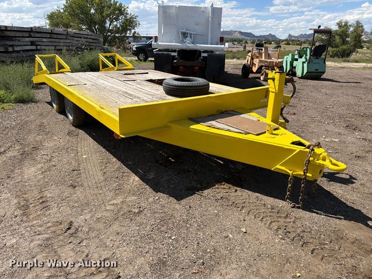 image for item EW2214 2003 Shop built equipment trailer
