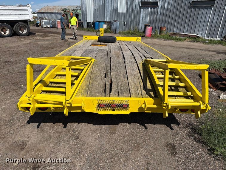 image for item EW2214 2003 Shop built equipment trailer