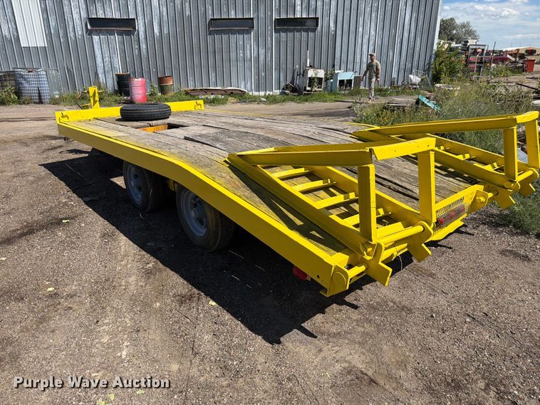 image for item EW2214 2003 Shop built equipment trailer