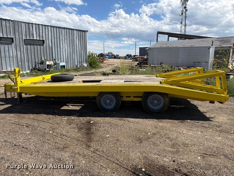 image for item EW2214 2003 Shop built equipment trailer