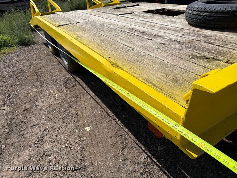 image for item EW2214 2003 Shop built equipment trailer