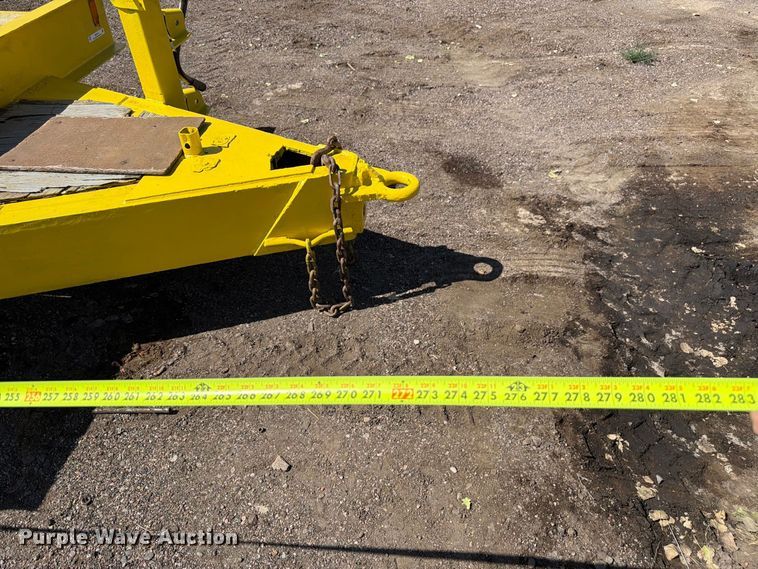 image for item EW2214 2003 Shop built equipment trailer