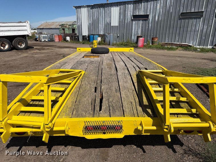 image for item EW2214 2003 Shop built equipment trailer