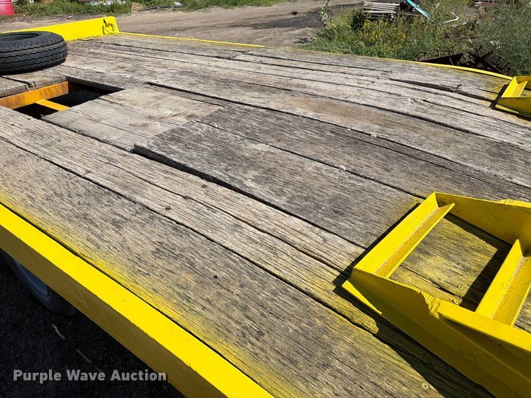 image for item EW2214 2003 Shop built equipment trailer