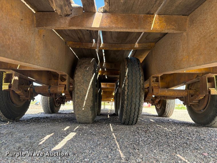 image for item EW2214 2003 Shop built equipment trailer