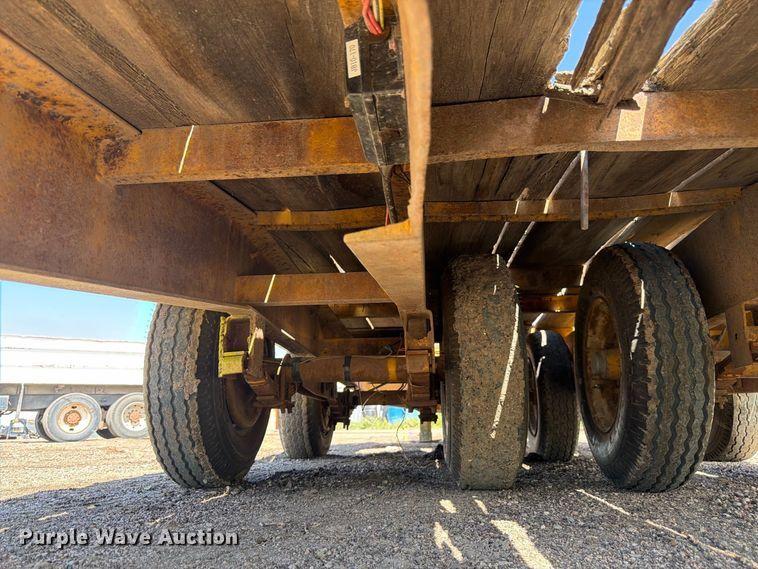 image for item EW2214 2003 Shop built equipment trailer