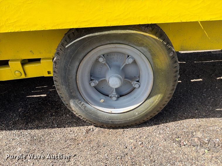 image for item EW2214 2003 Shop built equipment trailer