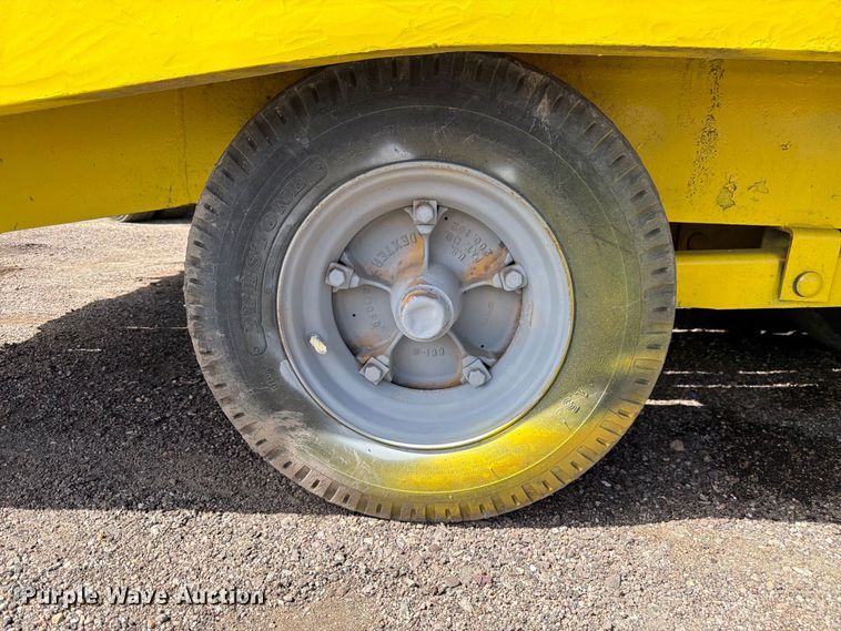 image for item EW2214 2003 Shop built equipment trailer