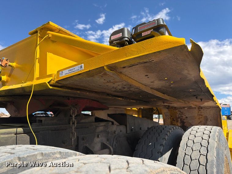 image for item EW2215 1985 Witco Challenger lowboy equipment trailer
