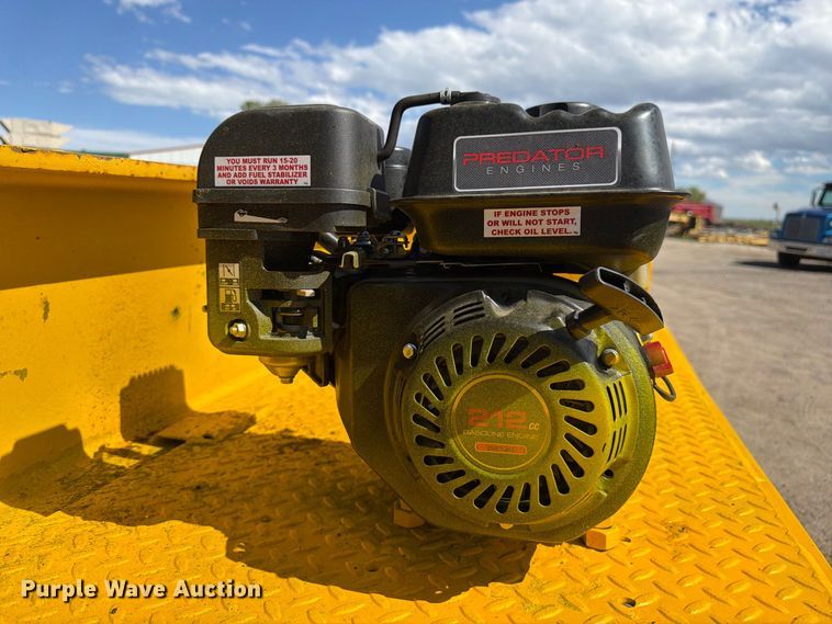 image for item EW2215 1985 Witco Challenger lowboy equipment trailer