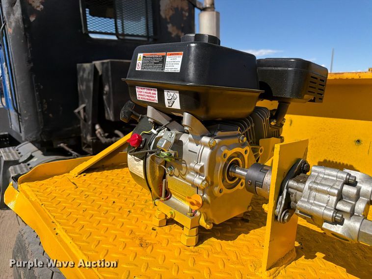 image for item EW2215 1985 Witco Challenger lowboy equipment trailer