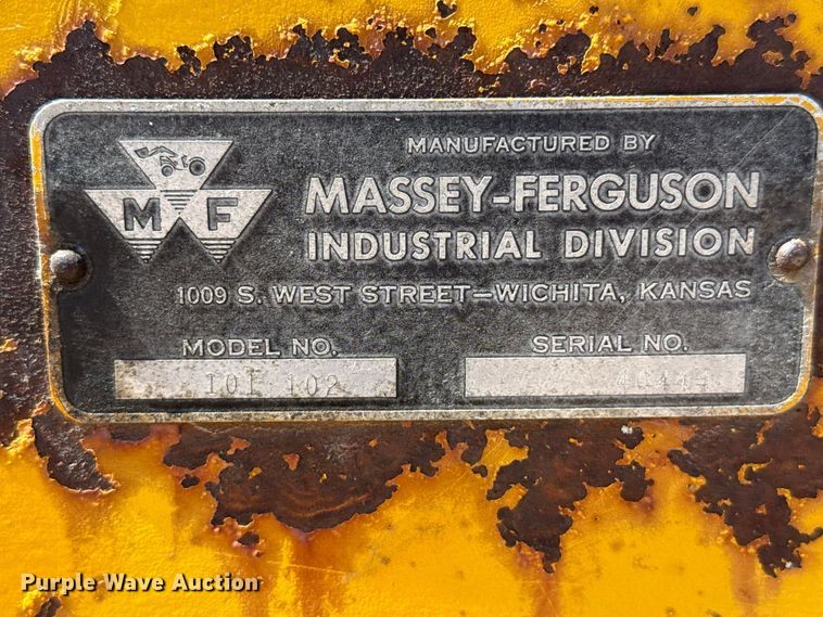 image for item EW4196 1978 Massey Ferguson MF202 tractor