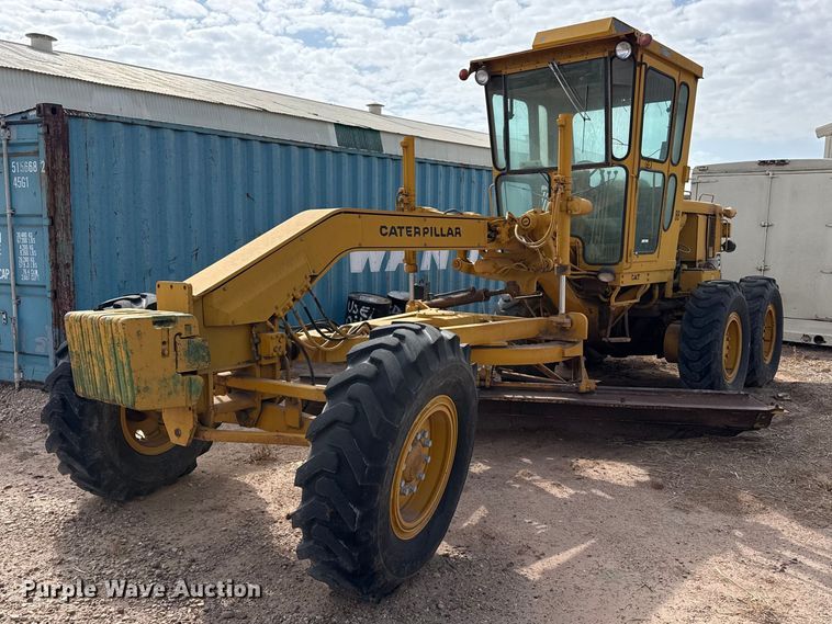 1976 Caterpillar 120G motor grader