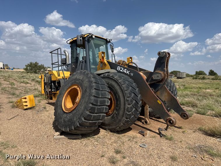 image for item EW4275 2015 John Deere 824K-II wheel loader