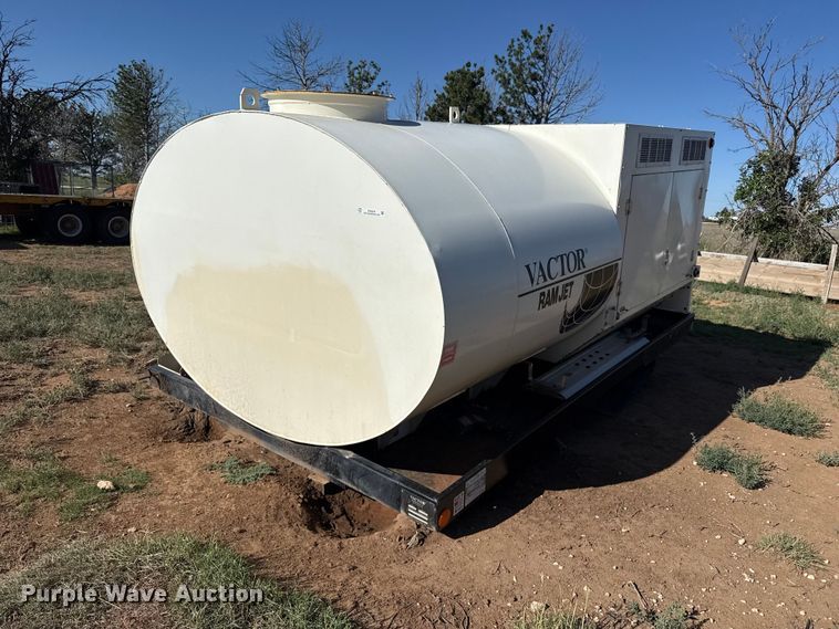 Vactor SP-6515 sewer jetter bed