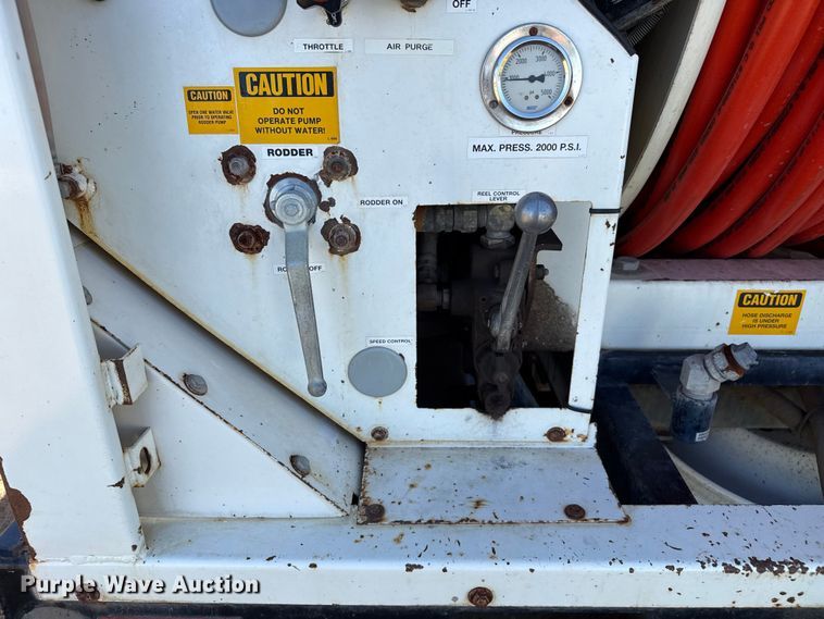 image for item EW4278 Vactor SP-6515 sewer jetter bed
