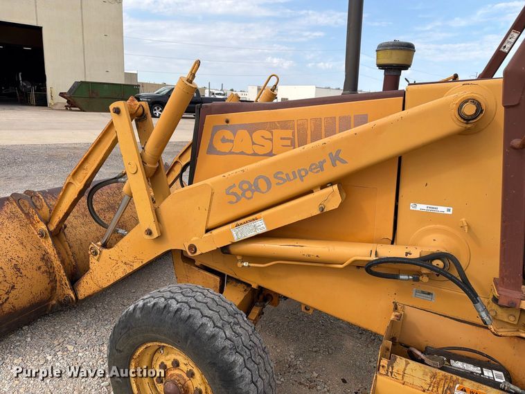 image for item EW8692 1994 Case 580 Super K backhoe