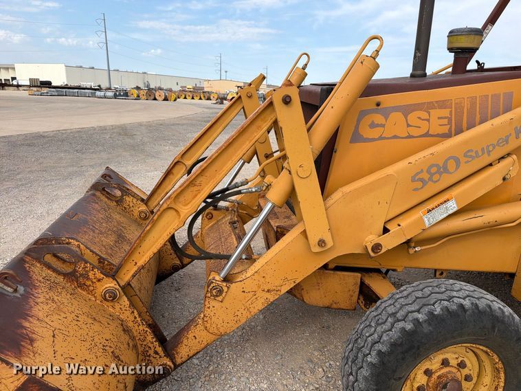 image for item EW8692 1994 Case 580 Super K backhoe