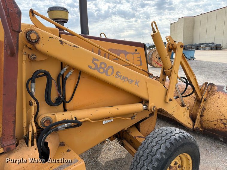 image for item EW8692 1994 Case 580 Super K backhoe