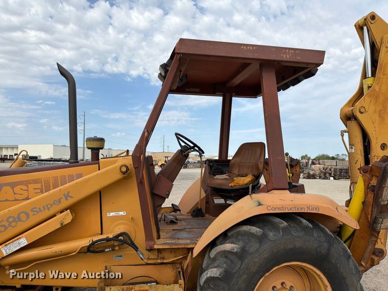 image for item EW8692 1994 Case 580 Super K backhoe