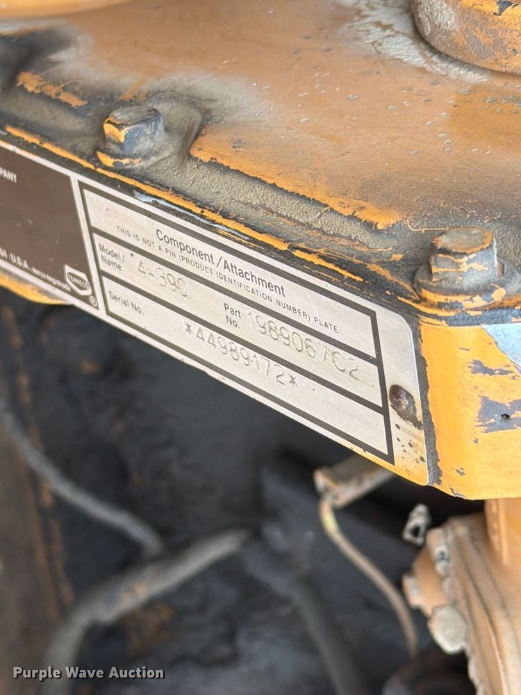 image for item EW8692 1994 Case 580 Super K backhoe
