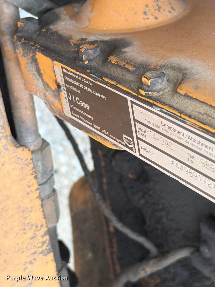 image for item EW8692 1994 Case 580 Super K backhoe