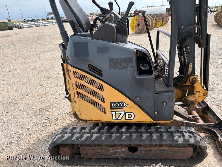 image for item EW8694 2013 John Deere 17D mini excavator