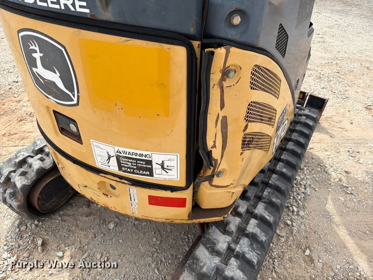 image for item EW8694 2013 John Deere 17D mini excavator