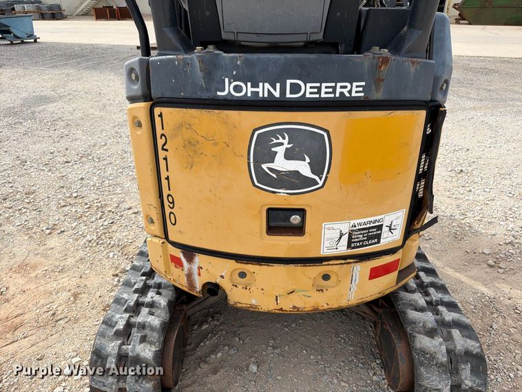image for item EW8694 2013 John Deere 17D mini excavator