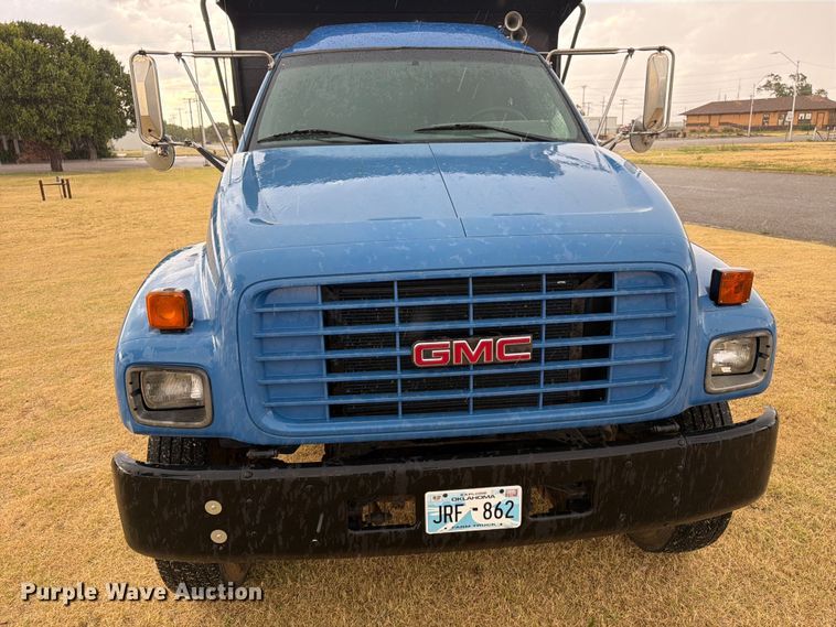 image for item EX0017 2002 GMC C7500 dump truck